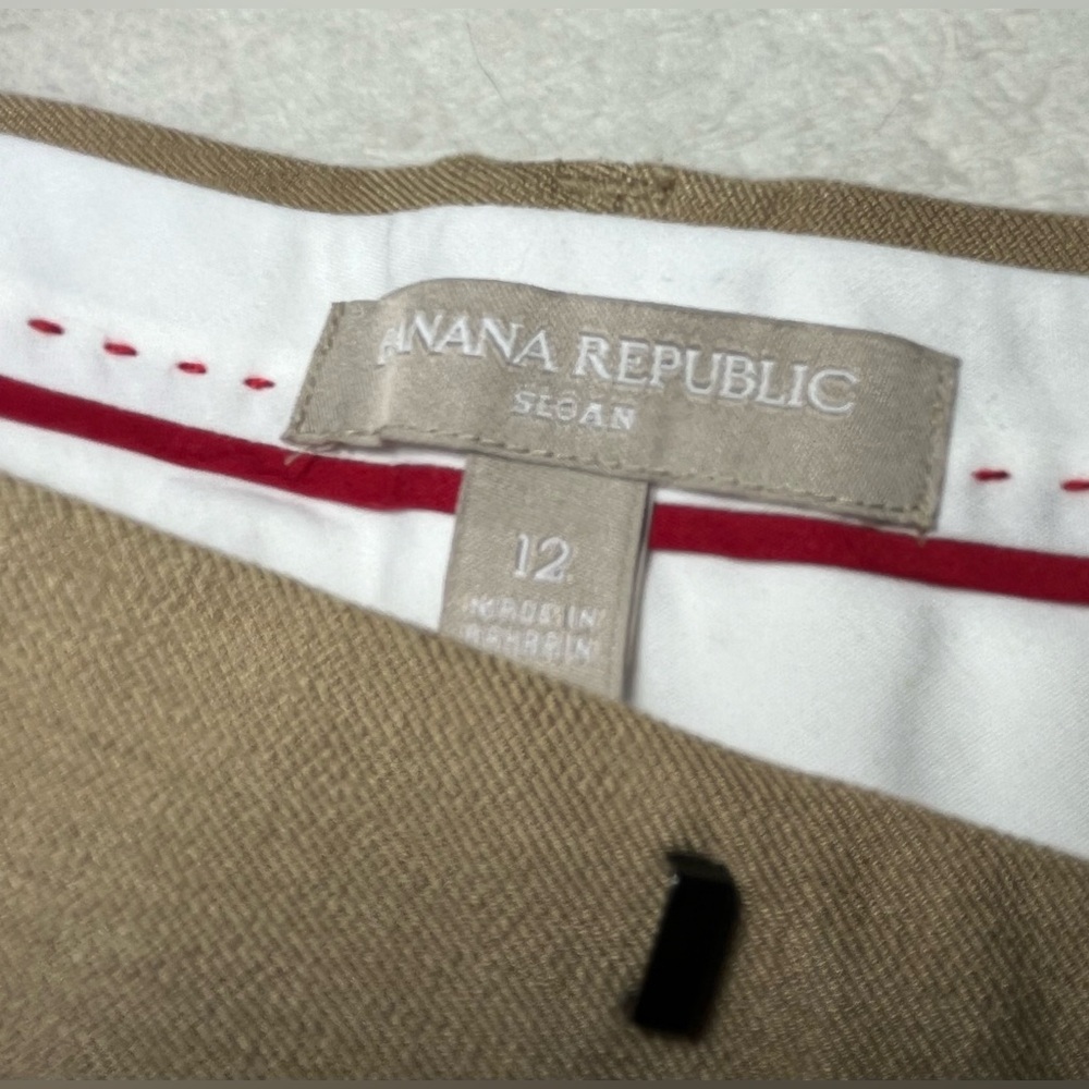 Banana Republic Beig Women’s Dress pant Sz 12 - Picture 3 of 8